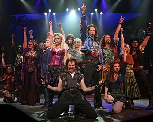 Angel Reed in the Original Broadway Cast of Rock of Ages