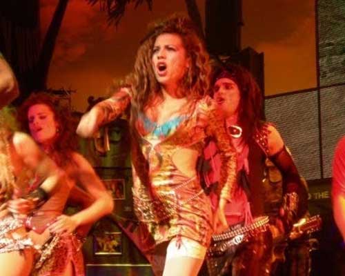 Angel Reed in the Original Broadway Cast of Rock of Ages
